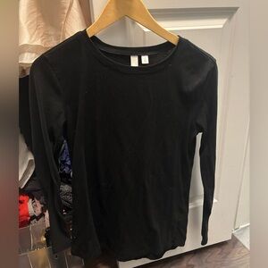BP Black Fitted Long Sleeve Tee